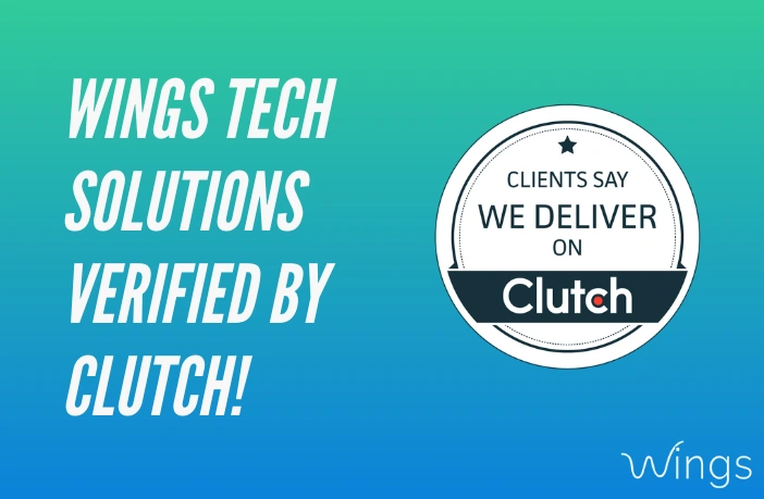 Wings Tech Solutions verified by Clutch!